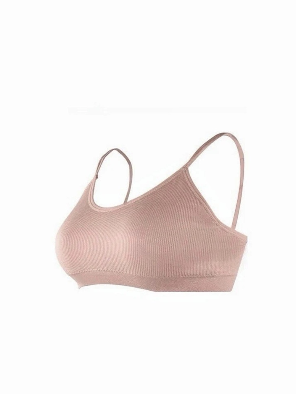 Ribbed Bralette in Pink New